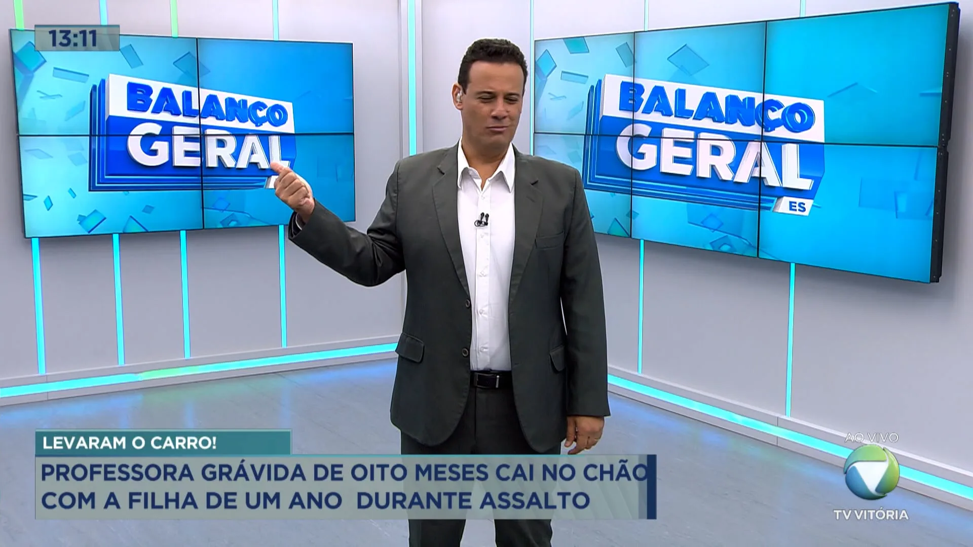 Professora grávida fica ferida após ser vítima de assalto, em Cariacica