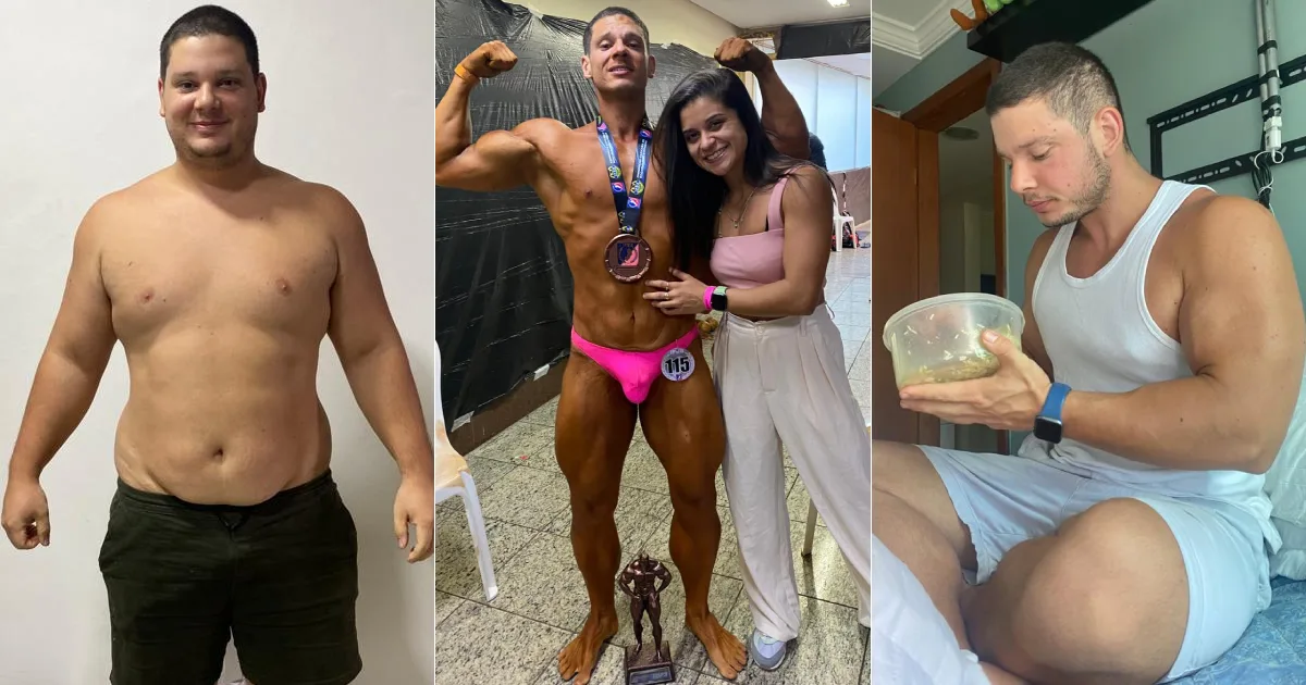 Conheça a dieta que fez capixaba perder 55kg e virar exemplo de boa forma