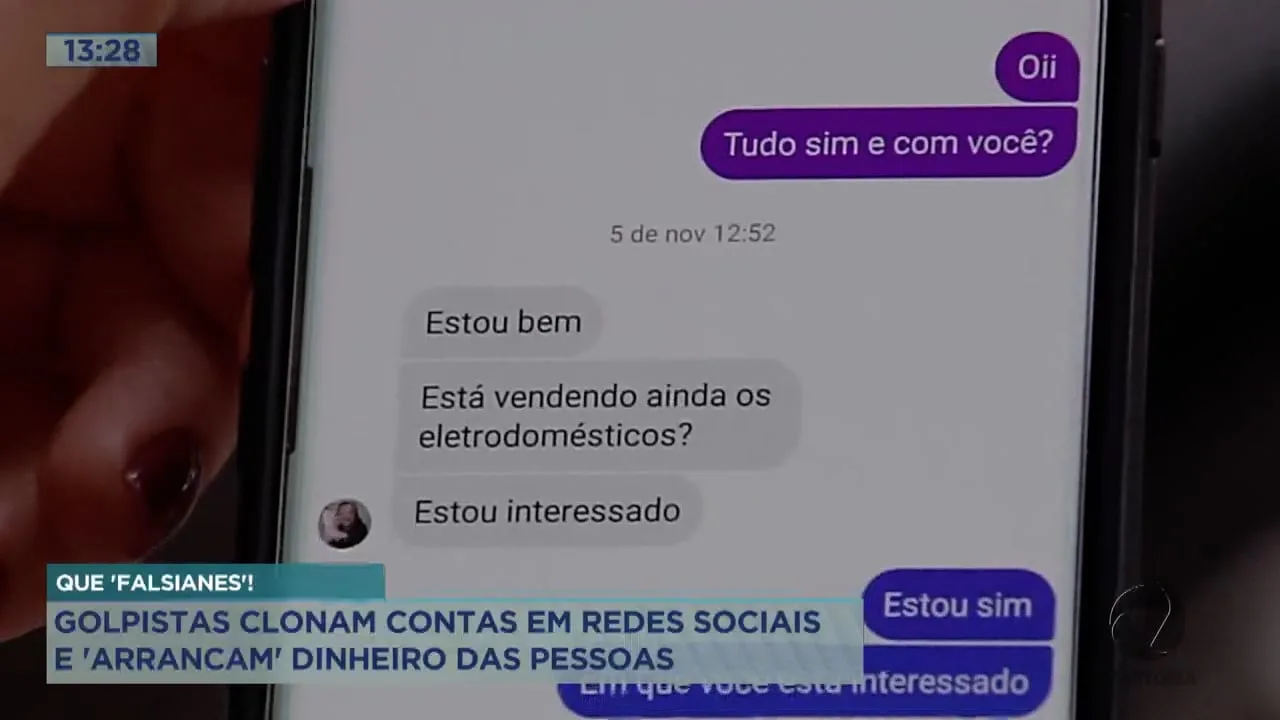 Golpistas clonam rede social de mulher e dá golpe em amigos da vítima