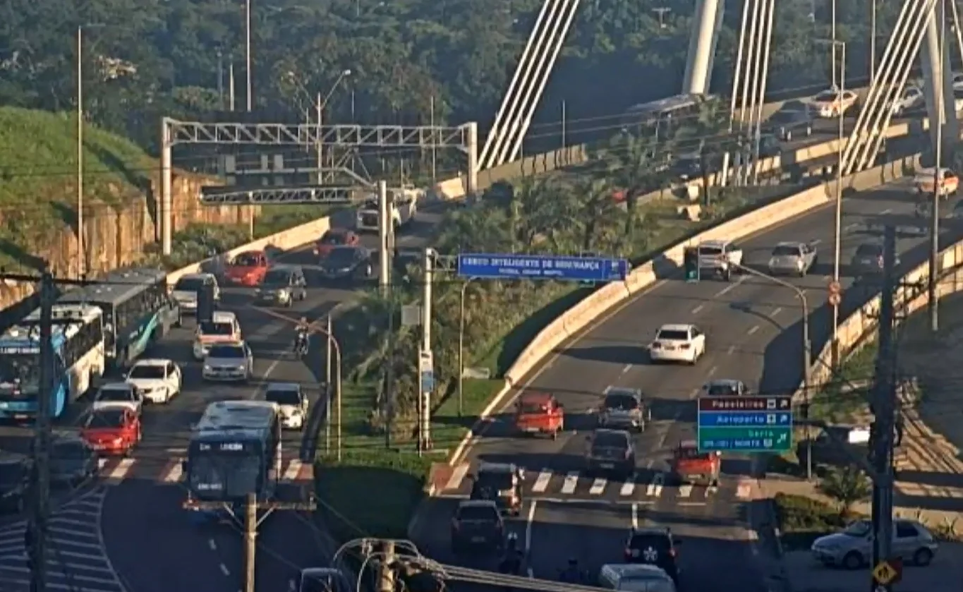 Saindo de casa? Veja como está o trânsito na Grande Vitória