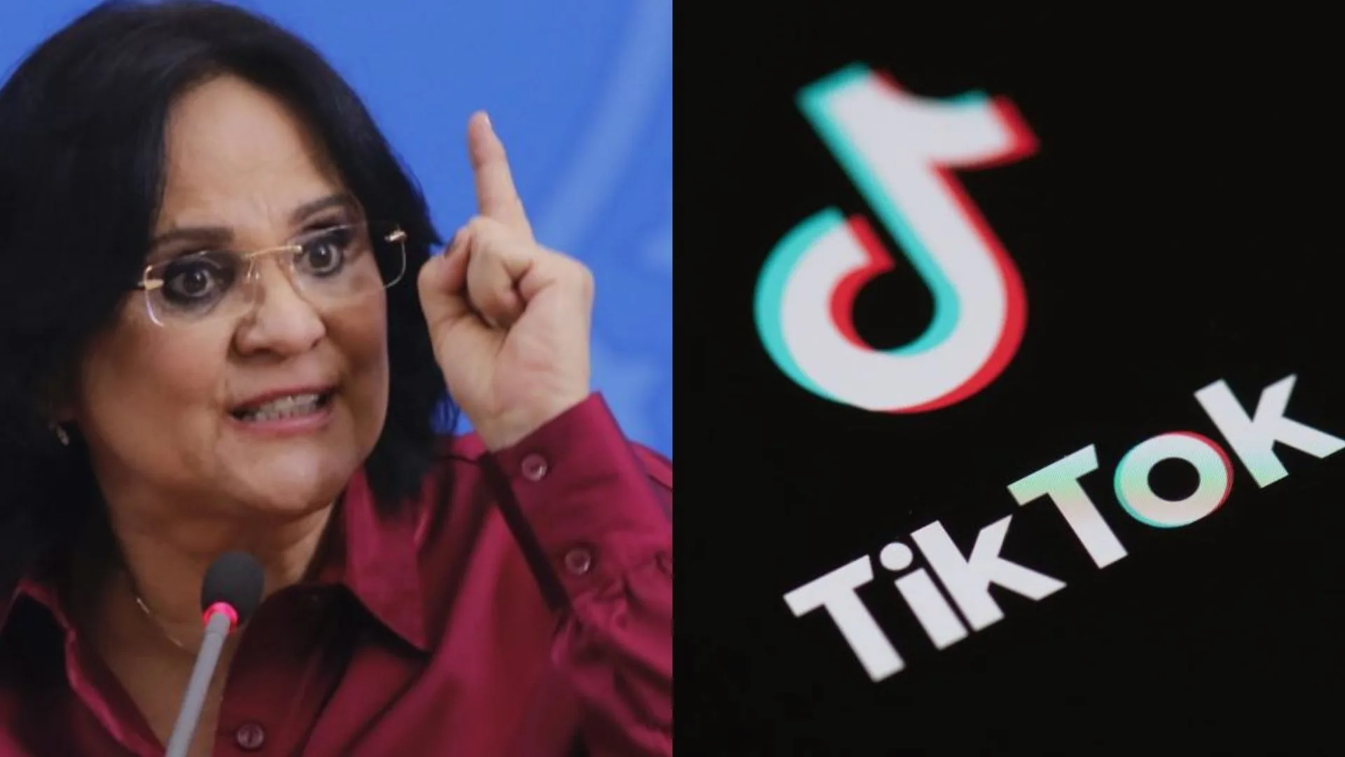 Damares associa gravidez precoce a TikTok, rede lançada em 2016