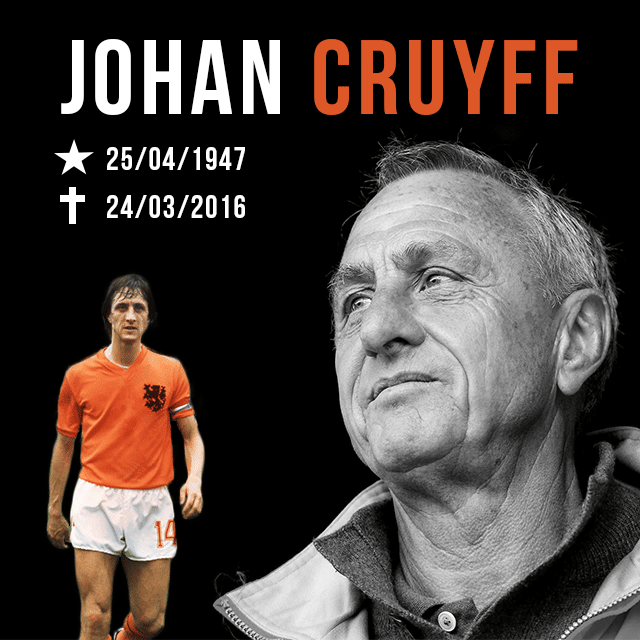 Johan Cruyff: morre a lenda do futebol holandês