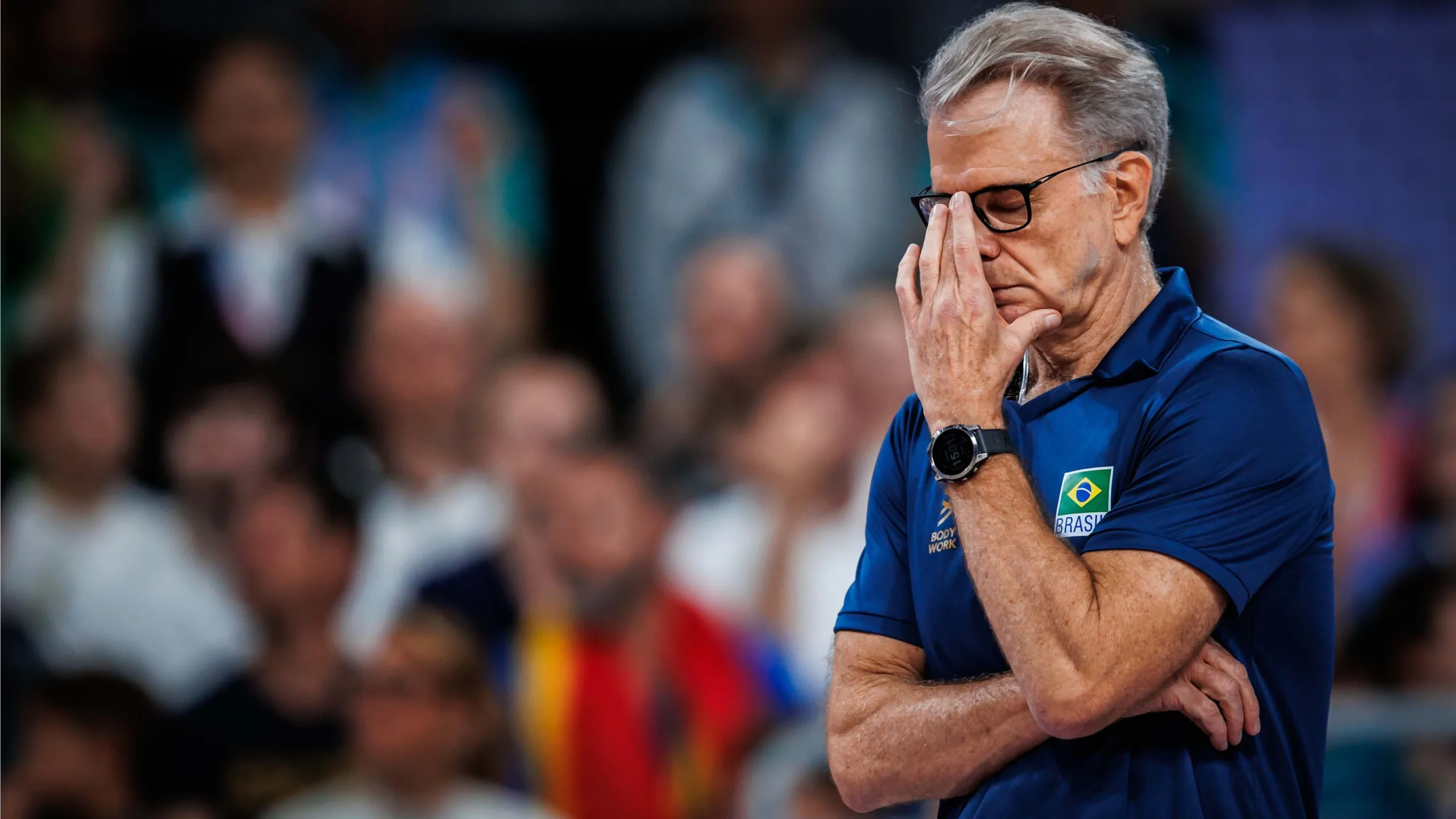 Bernardinho admite frustração com derrota da seleção masculina de vôlei