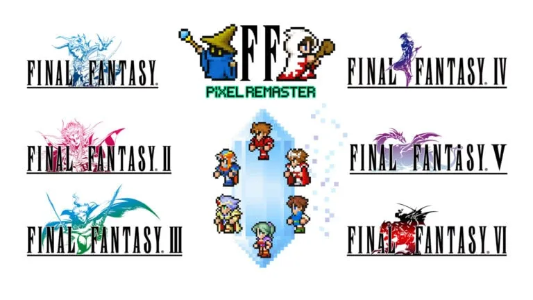 Série Final Fantasy Pixel Remaster Alcança a Marca de 3 Milhões de Vendas