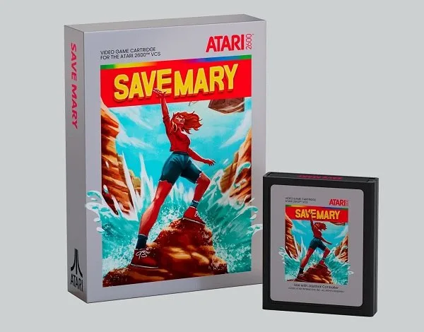 Save Mary: Jogo Clássico do Atari 2600 Ganha Edição Física