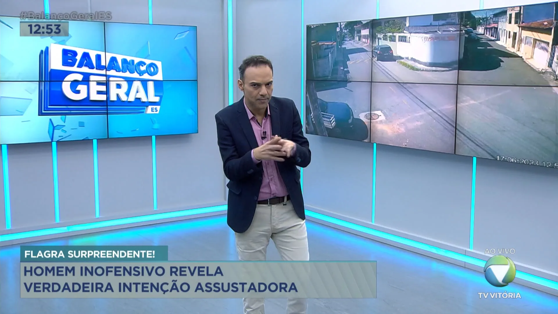 Mulher é perseguida por bandido e moradora da rua ameaça soltar cachorros para criminoso