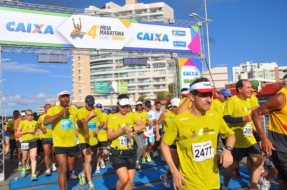 Pra correr com muito axé! Inscrições abertas para a Meia Maratona Caixa da Bahia