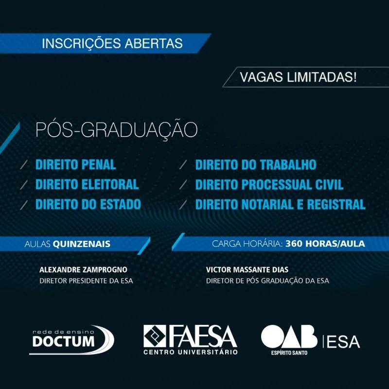 Foto: Reprodução / OAB-ES