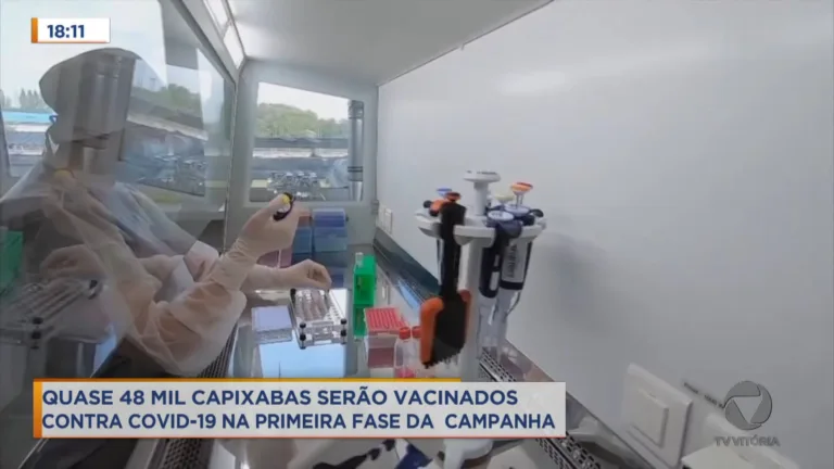 Vacinas chegam ao ES e começa a primeira campanha de imunização contra o Coronavírus