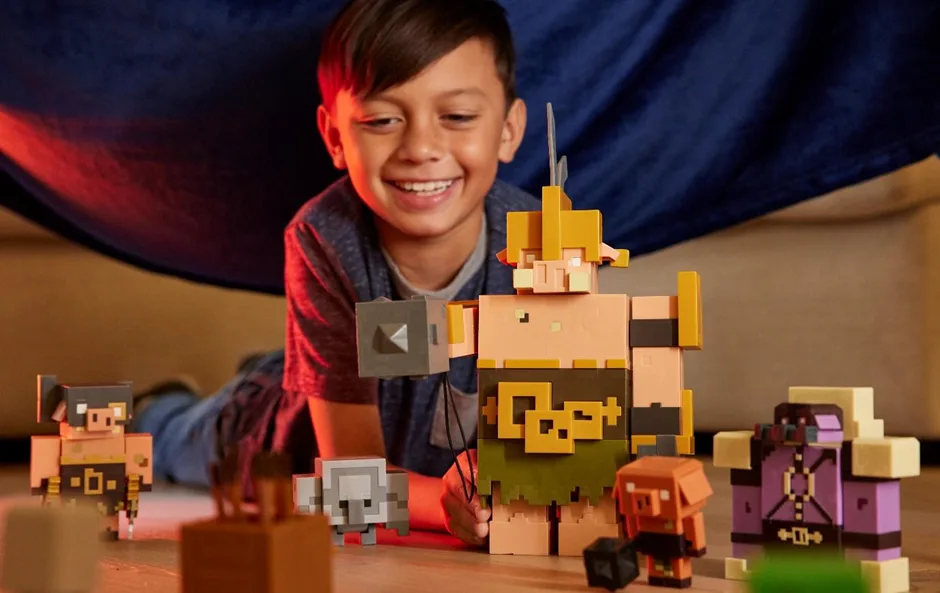 Minecraft ganha figuras colecionáveis em lançamento da Mattel