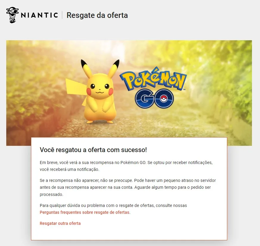 Pokémon GO: código promocional testado e funcionando