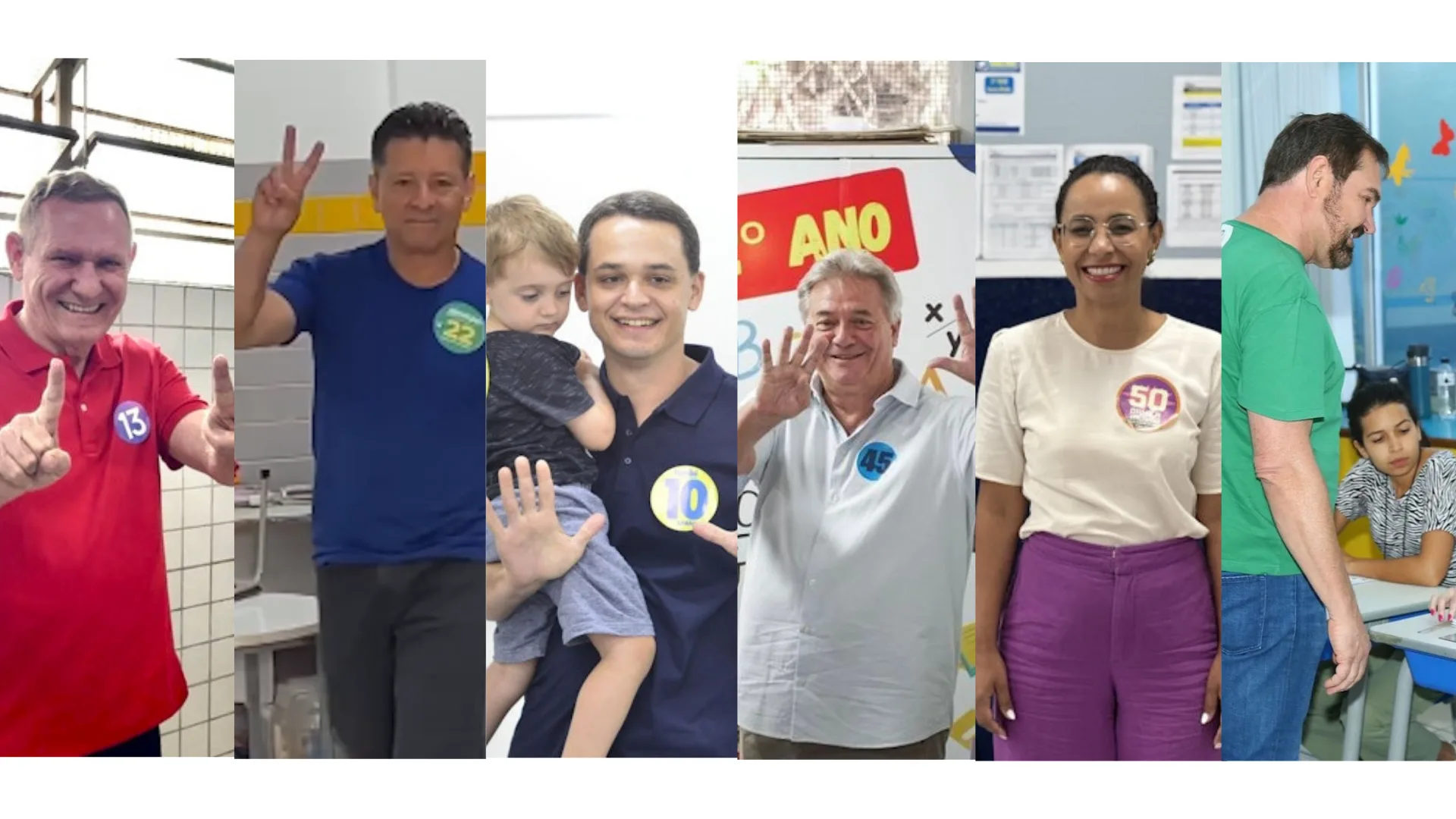 Candidatos a prefeito de Vitória votam neste domingo