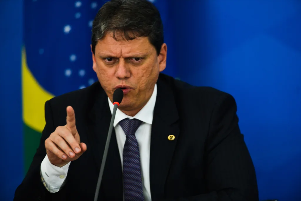 Tarcísio criticou Lula (Foto: Marcello Casal Jr/Agência Brasil)