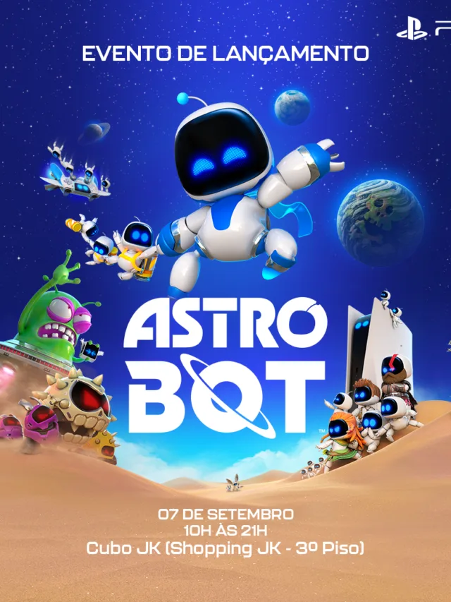 PlayStation terá espaço exclusivo para celebrar o novo Astro Bot