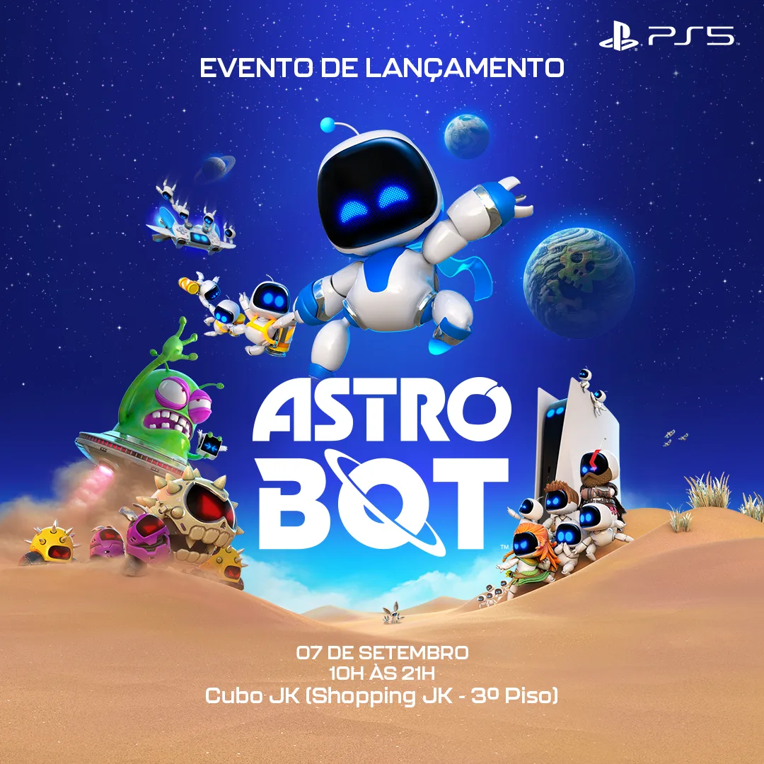 PlayStation terá espaço exclusivo para celebrar o novo Astro Bot