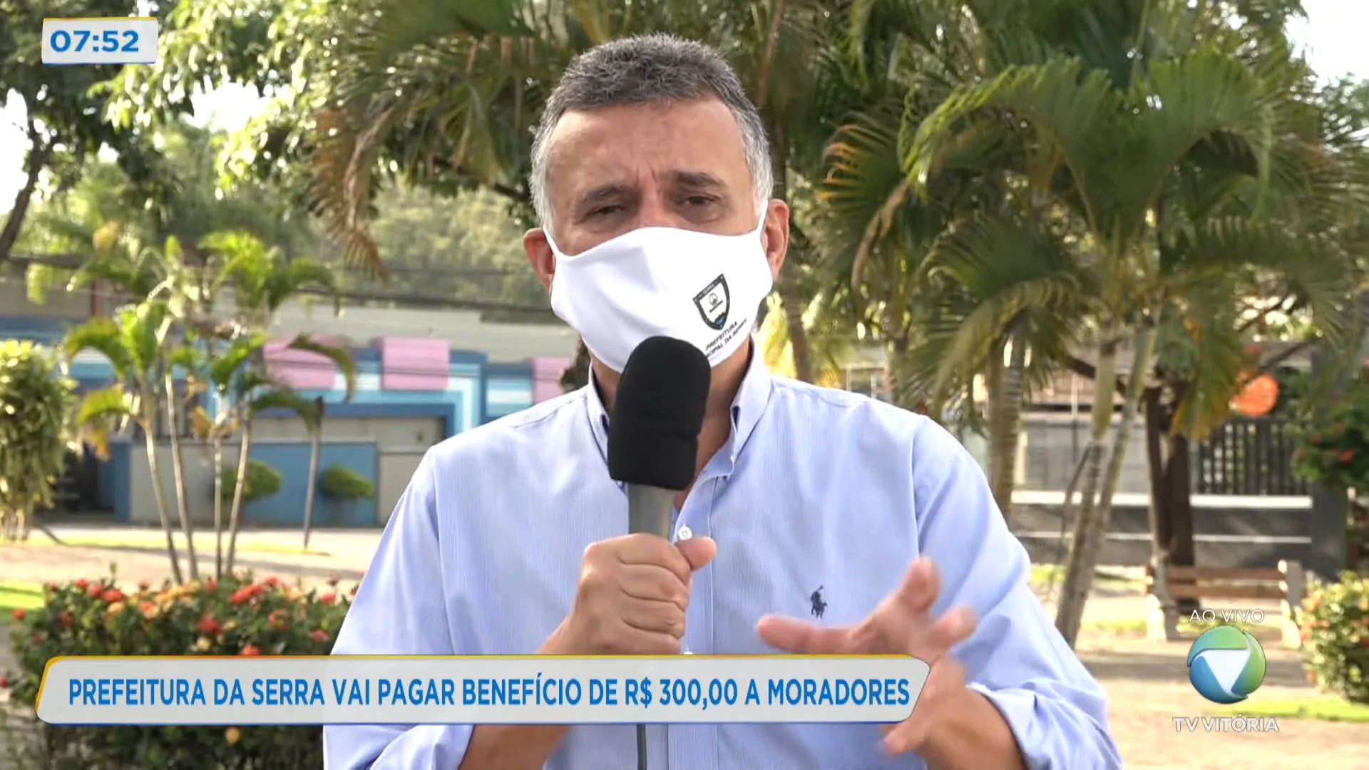 Prefeitura da Serra vai pagar benefício de R$ 300 a moradores