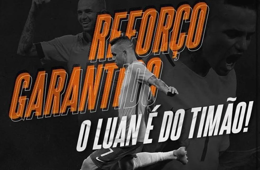 Com número 7, camisa da Luan já é vendida em loja do Corinthians