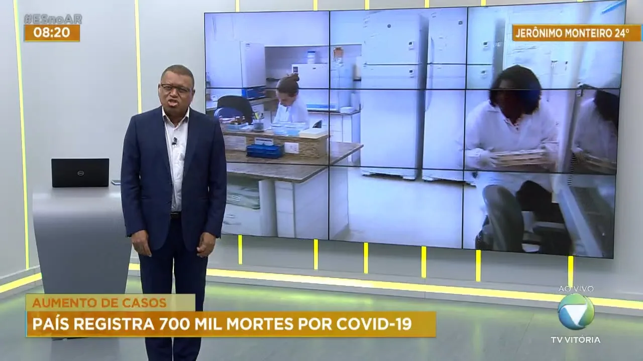 País registra 700 mil mortes por Covid-19