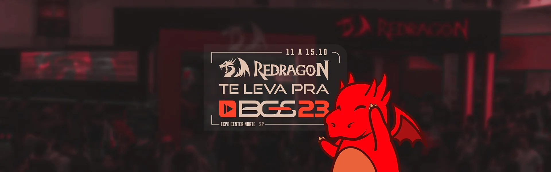 Redragon realiza Promoção Imperdível: Ingressos VIP BGS + R$ 1000,00!