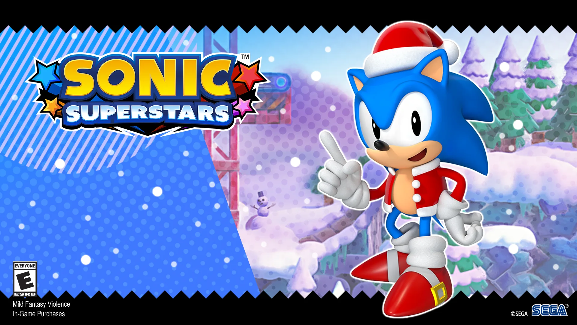 Sonic ganha roupa de natal gratuita em Sonic Superstars