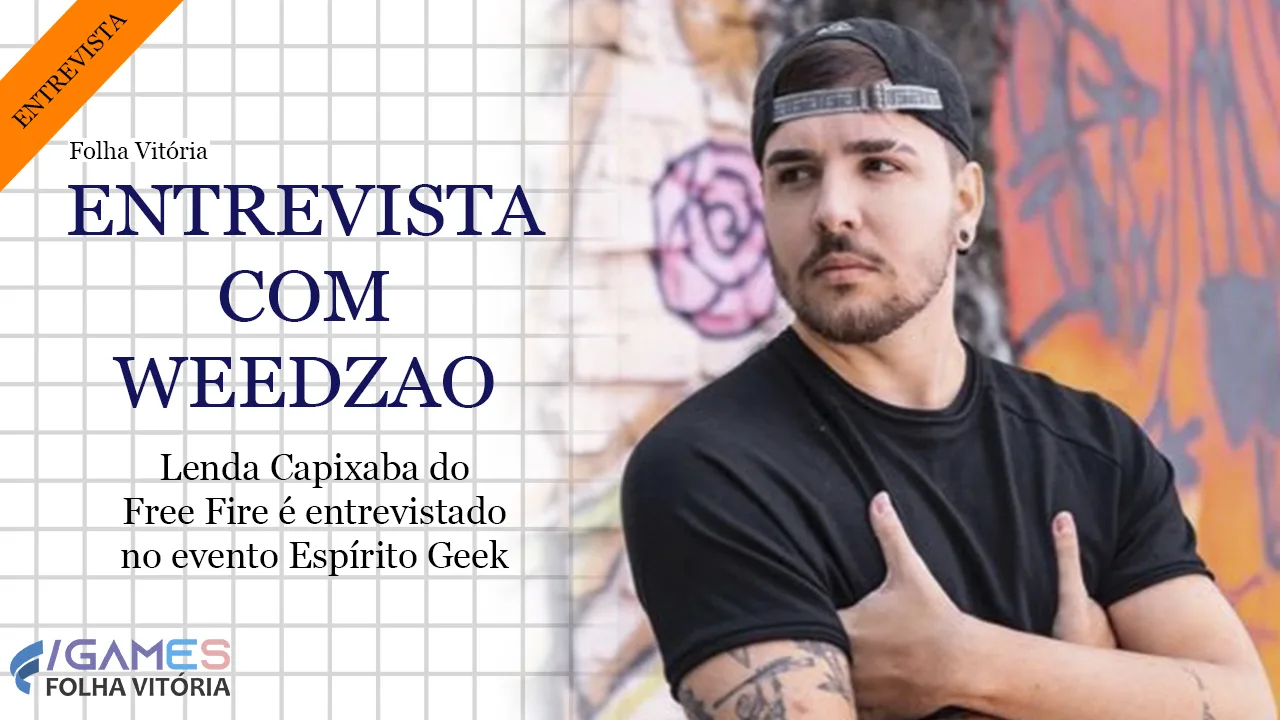 Weedzao, lenda capixaba do Free Fire, é entrevistado no Espírito Geek