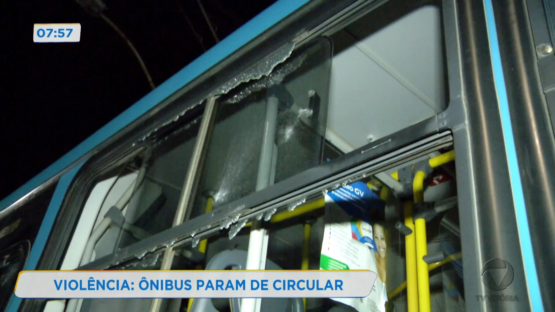 Ataques a ônibus faz rodoviários suspenderem circulação de coletivos em Vila Velha