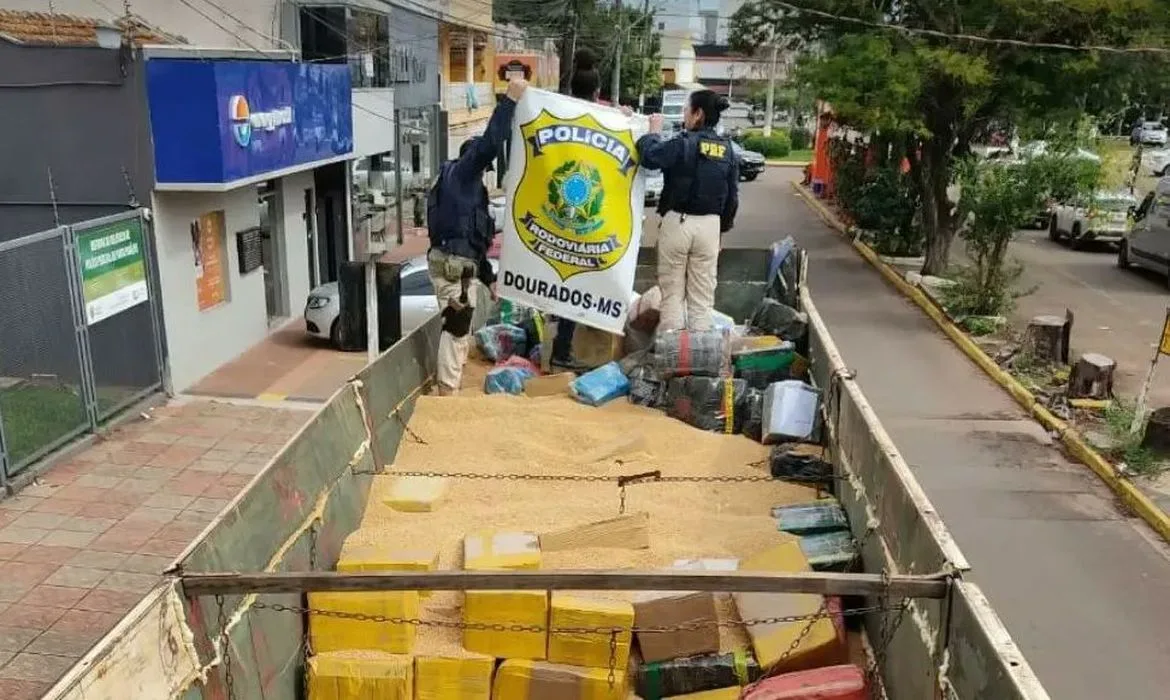 PRF apreende maior carga de drogas do ano