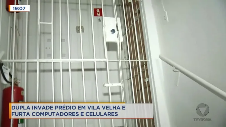 Ladrões invadem prédio comercial e furtam lojas em Vila Velha