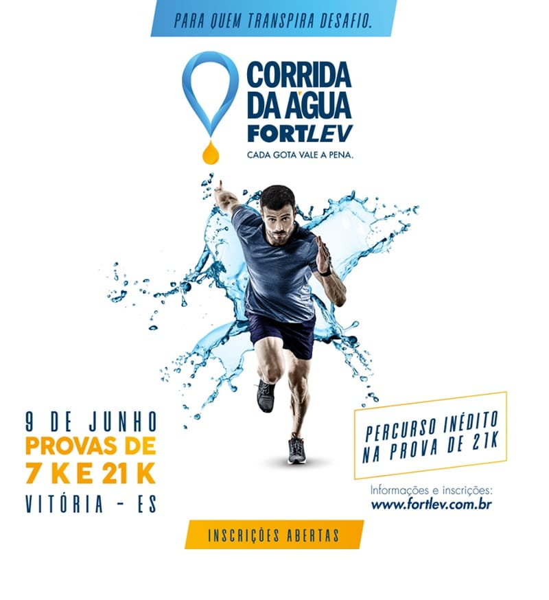 Corrida da Água Fortlev vem com novidades este ano