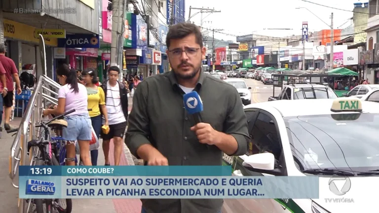 Suspeito vai ao supermercado e queria levar picanha escondida num lugar