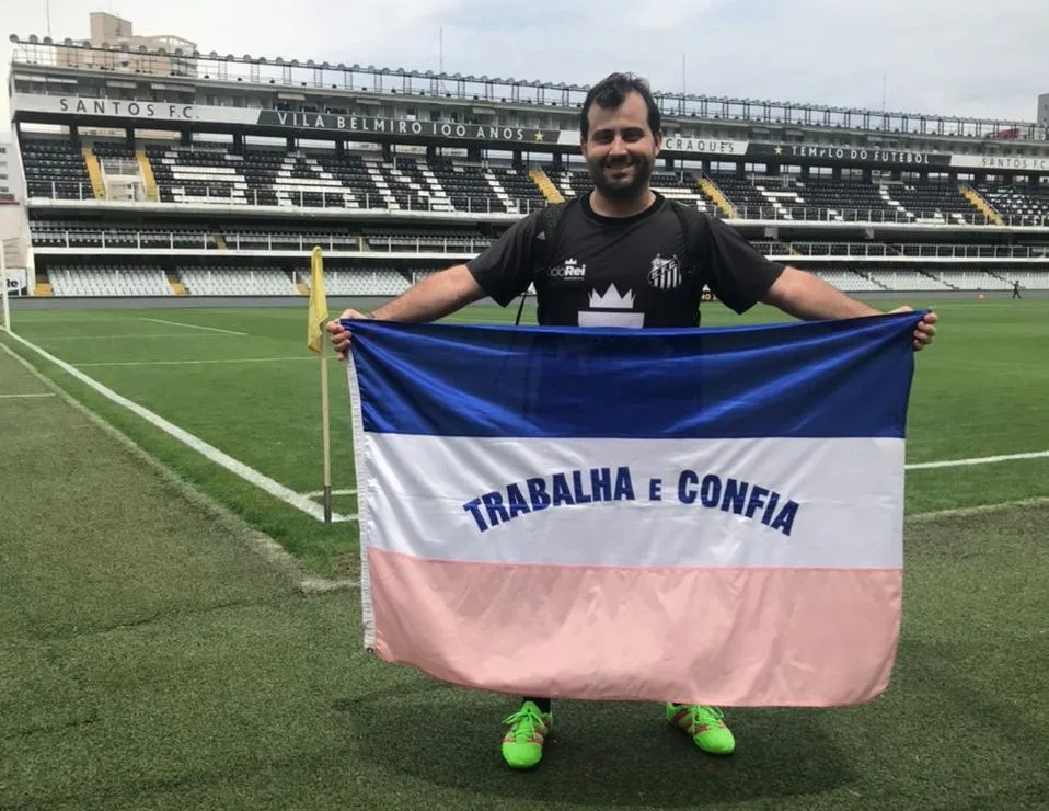 Torcedor santista que mora em Vitória é selecionado para assistir à final da Libertadores no Maracanã