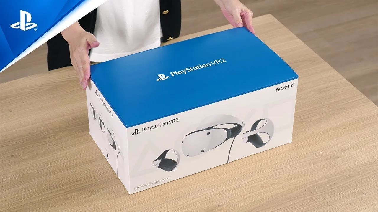 Confira o unboxing do PS VR2 pela PlayStation