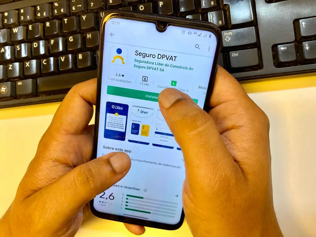 Aprenda o passo a passo para pedir o seguro DPVAT pelo aplicativo
