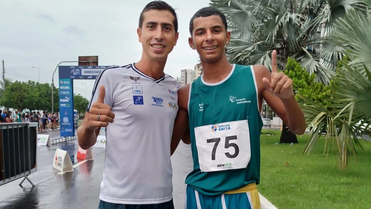 Caio Bonfim já apontou jovem capixaba como seu sucessor na marcha atlética