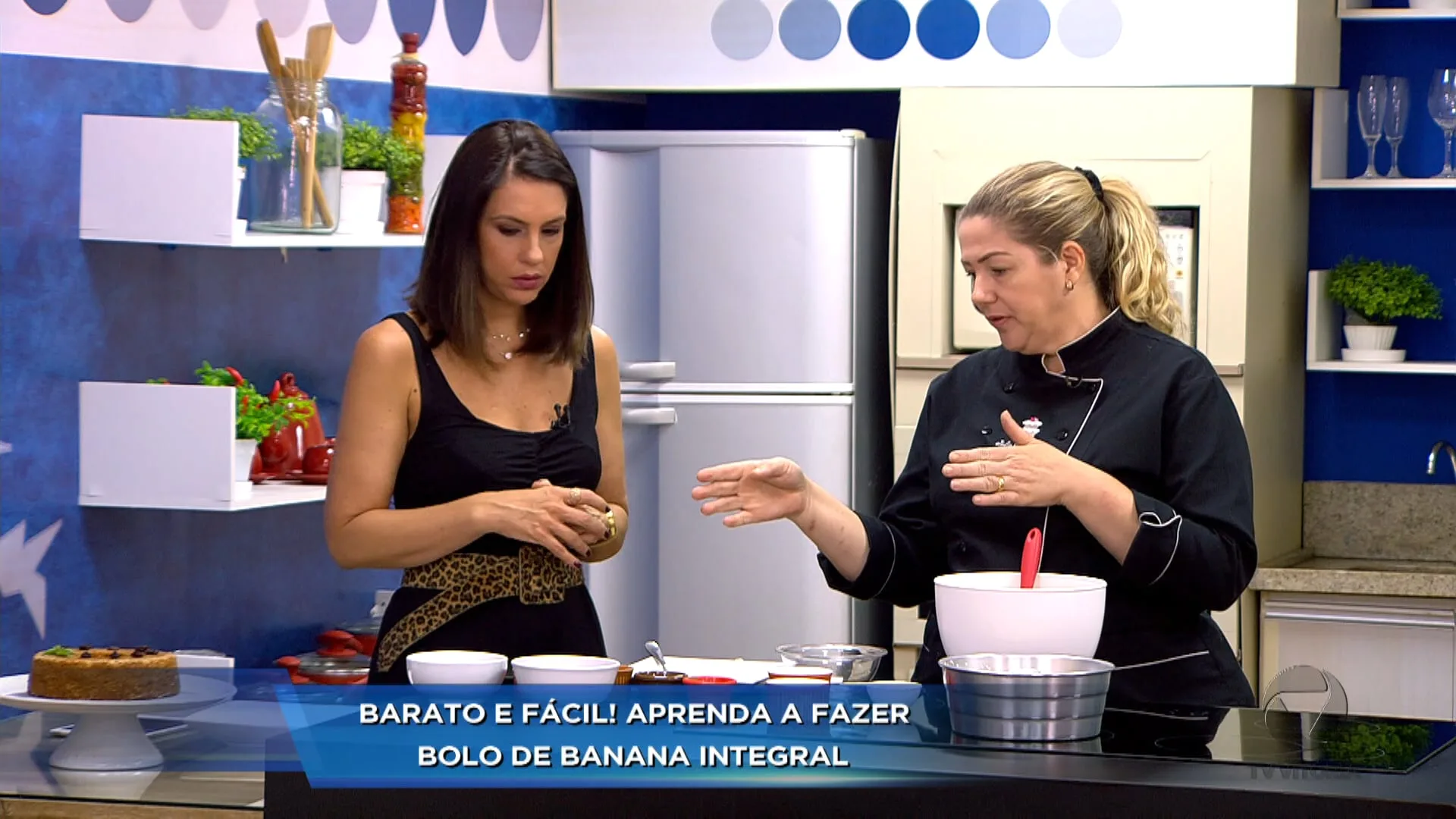 Espaço Gourmet: bolo de banana integral