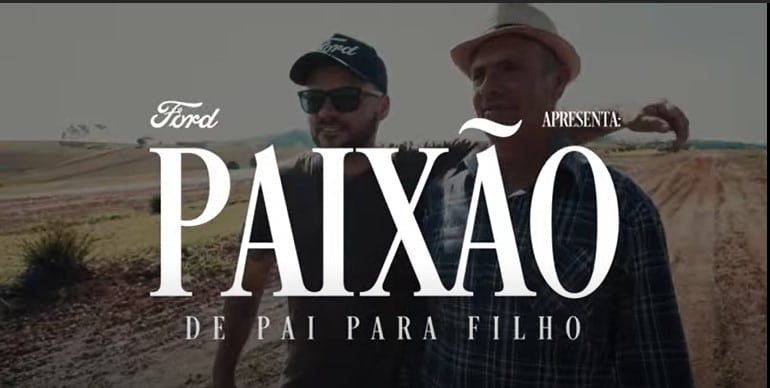 Campanha da Ford homenageia o amor entre pais e filhos que atravessa gerações Campanha da Ford homenageia o amor entre pais e filhos que atravessa gerações