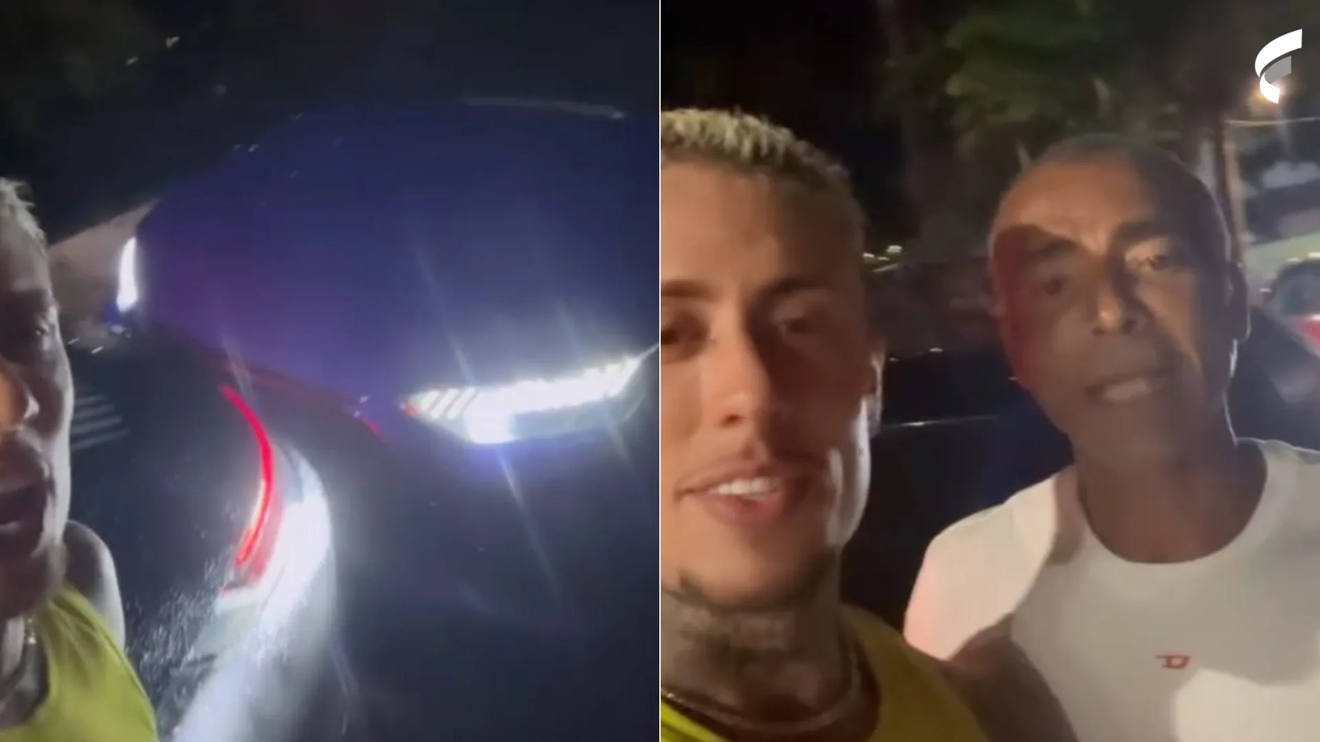 VÍDEO | Romário bate em carro de MC Daniel: “Tô errado, não tenho Copa”