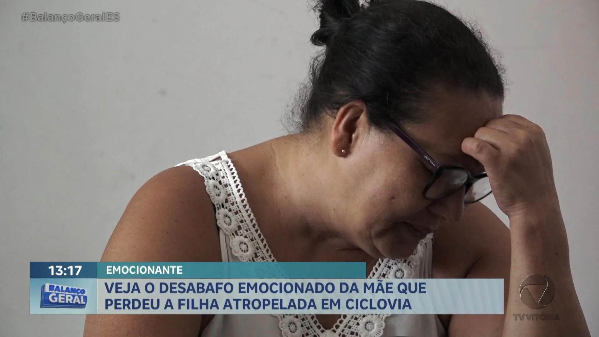 Veja o desabafo emocionado da mãe que perdeu a filha atropelada em ciclovia