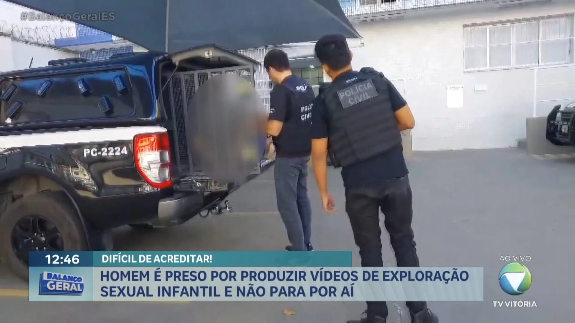 Homem é preso por produzir vídeos de exploração sexual infantil