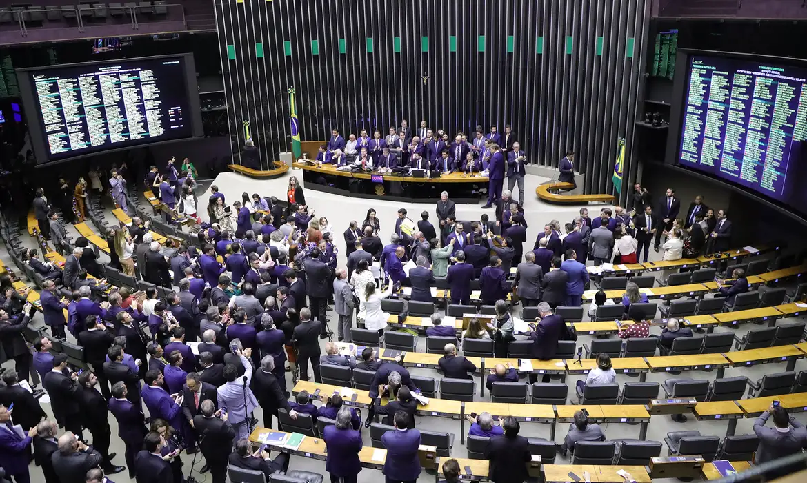 Plenário da Câmara dos deputados. Foto: Mário Agra/ Câmara dos Deputados 