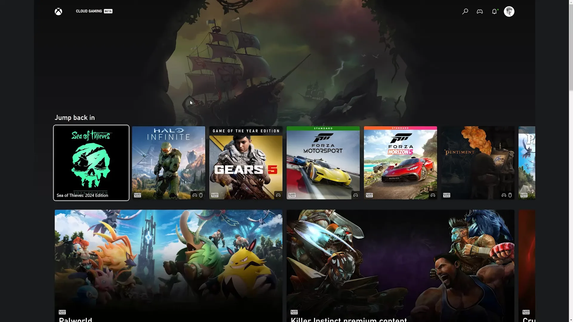 Microsoft prepara versão Web do Painel de Controle do Xbox