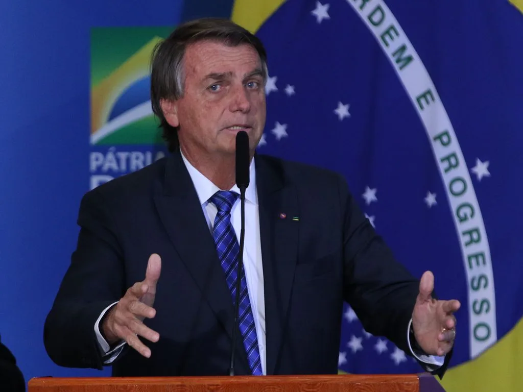 O presidente Jair Bolsonaro participa do anúncio de novas medidas do Programa Crédito Brasil Empreendedor