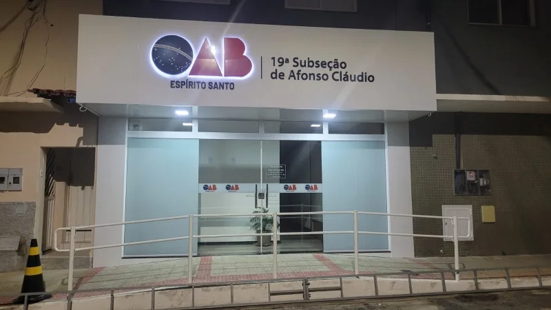 OAB-ES inaugura nova sede em Afonso Cláudio