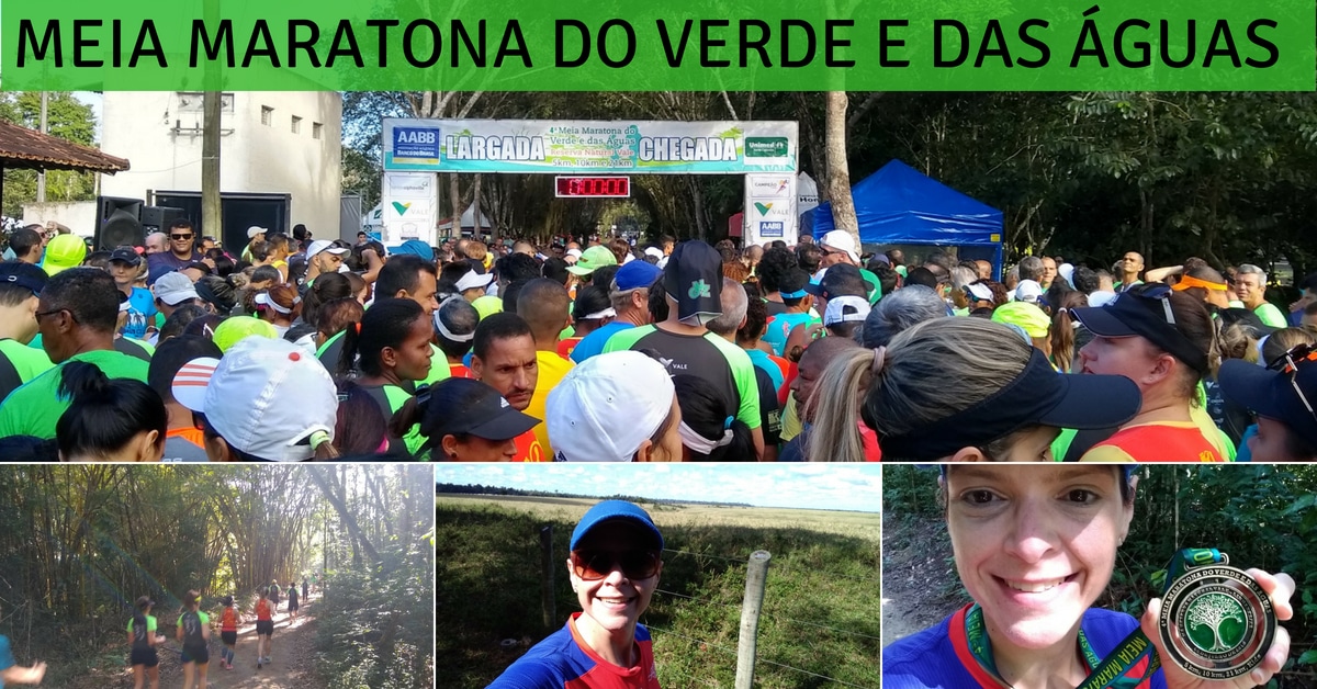 Relato da Dani: Meia Maratona do Verde e das Águas, muito mais do que conexão com a natureza!