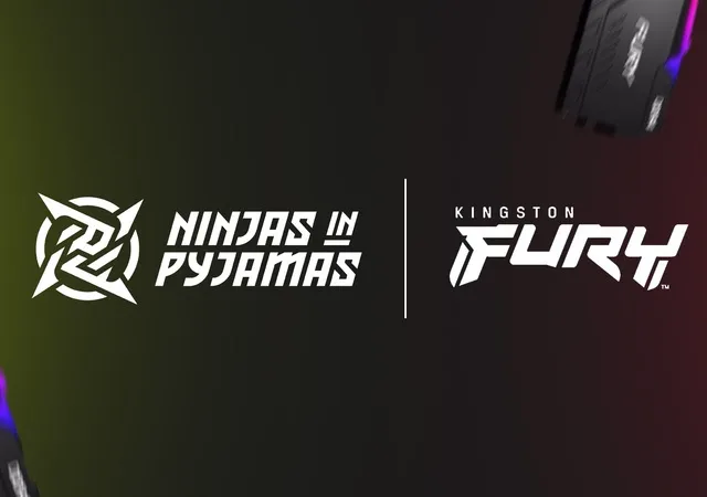Kingston FURY faz parceria com Ninjas in Pyjamas