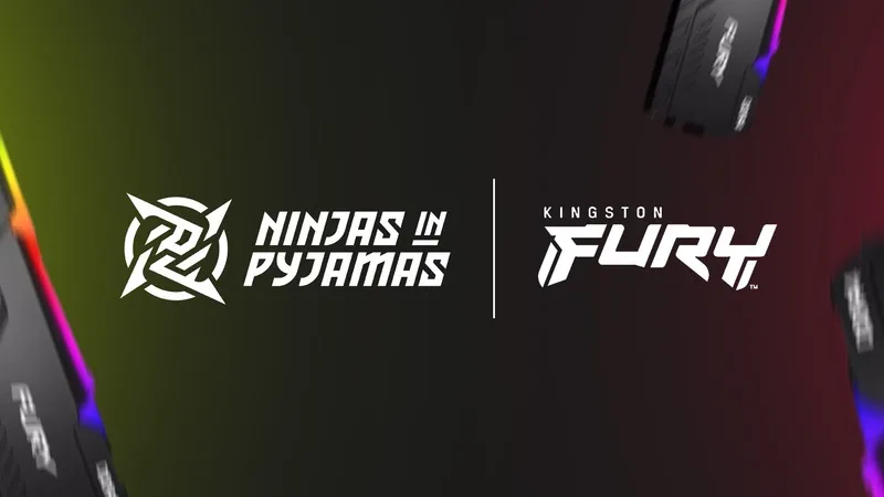 Kingston FURY faz parceria com Ninjas in Pyjamas