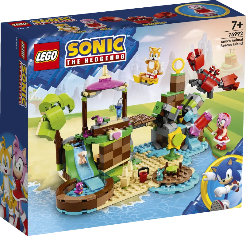 Novos kits do universo de SONIC The Hedgehog chegam para LEGO