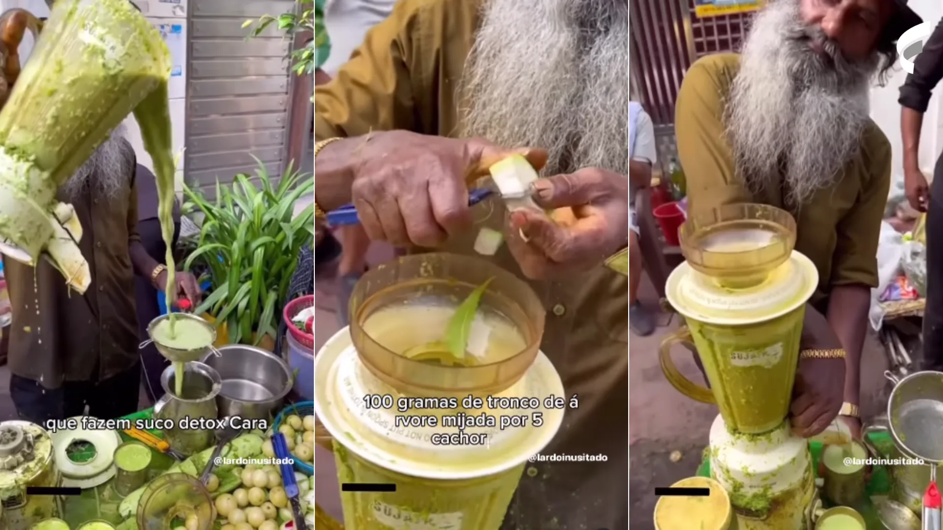 Vídeo: receita de suco detox matinal da Índia promete eliminar 10 kg por dia: “Fezes presas”