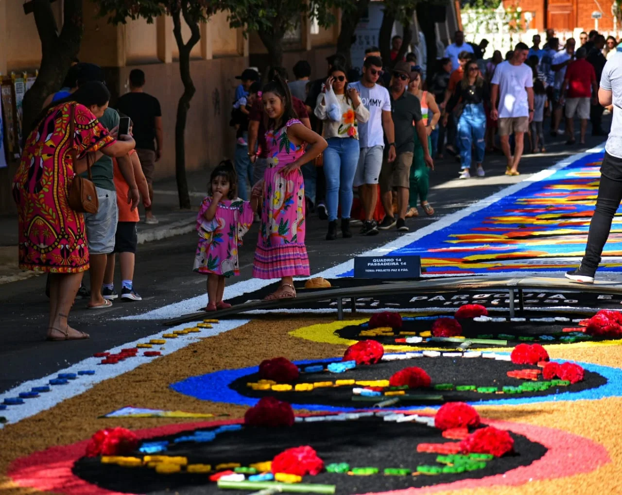 Confira o roteiro para ver os tapetes de Corpus Christi no ES