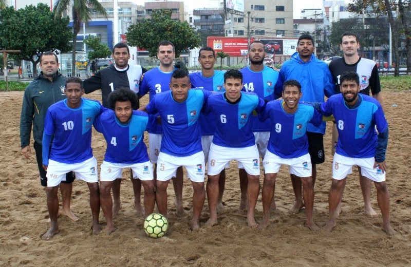 Seleção de Vitória no Estadual de Futebol de Areia